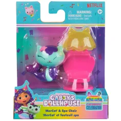 Casa de muñecas Gabi: Silla de spa mágica de Sirenita - Spin Master