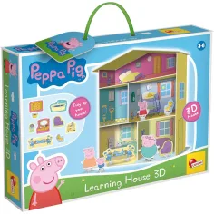 Casa educativa 3D de Peppa cerdita - Lisciani