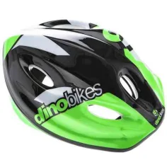 Casco negro-verde
