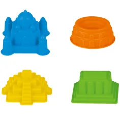 Castillo de arena set de 4 formas