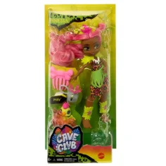 Cave Club: Set de juego Fernessa con el dinosaurio Ptilly - Mattel