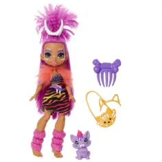 imagen de Cave Club: Set de juego Roaralai con el dinosaurio Ferell - Mattel 2