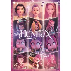 imagen de Cazadores de demonios K-Pop rompecabezas Huntrix SuperColor 104 piezas – Clementoni 2