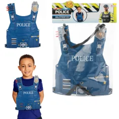imagen de Chaleco táctico de policía para niños 2