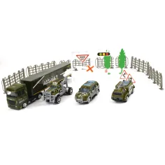 imagen de Chariot Die-Cast: Conjunto de vehículos militares de metal con accesorios en dos versiones 2