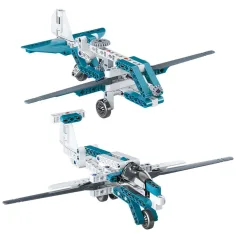imagen de Ciencia y Juego: Aviones y helicópteros 10 en 1 set - Clementoni 2