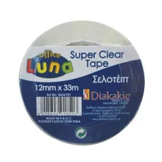 Cinta adhesiva transparente 1,5cmx33m