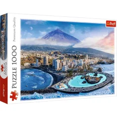 Ciudad de Tenerife, España rompecabezas HQ de 1000 piezas - Trefl