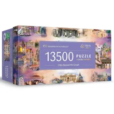 Ciudades entre las nubes 13500 piezas UFT puzzle - Trefl