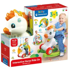 Clementoni Baby: 3 en 1 columpio interactivo de pony