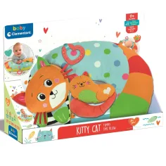 Clementoni Baby: Almohada de barriga con gato 31x44cm