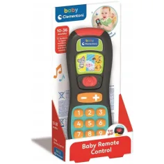 Clementoni Baby: Mi primer control remoto de juguete con efectos de luz y sonido