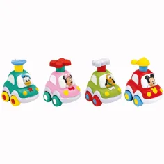 Clementoni Baby: Press&Go cochecito con figura de personaje de Disney en cuatro versiones 1ud