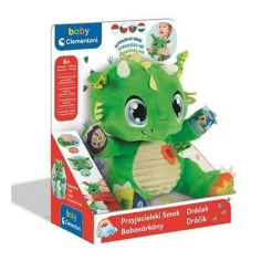 Clementoni: Bebé Dragón interactivo de peluche