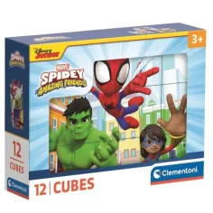 Clementoni: Spider-Man - Póki cubo de cuentos 12 piezas