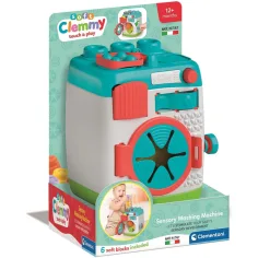 Clemmy: Lavadora sensorial con bloques de construcción suaves - Clementoni