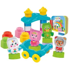 Clemmy: Set de bloques suaves de héroes y princesas - Clementoni