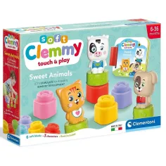 Clemmy Suave animales set de juego - Clementoni