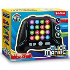 Click Maniac: consola de juegos eléctrica 5 en 1 en dos versiones 1ud