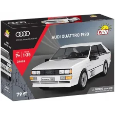 COBI: Audi Quattro 1980 coche de construcción blanco (24665)