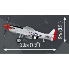 imagen de COBI: avión de construcción Mustang P-51D „TOP GUN: Maverick” (5847) 2