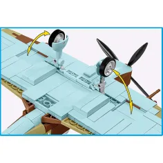 imagen de COBI: avión de construcción Supermarine Spitfire Mk. IXe (5764) 6