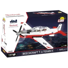 COBI: Beechcraft T-6 Texan II rojo-blanco juego de construcción (26625)
