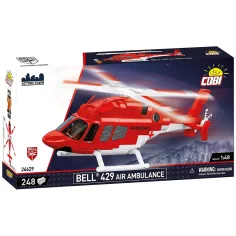 COBI: Bell 429 Helicóptero de Rescate Aéreo Juguete de Construcción (26629)