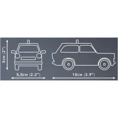 imagen de COBI: Coche de bomberos Trabant 601 (24555) 3