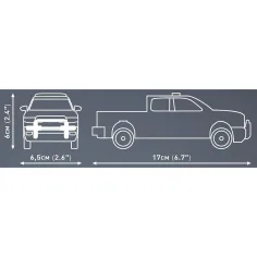 imagen de COBI: Dodge RAM 1500 coche de policía juego de construcción (24608) 5