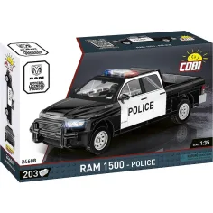 COBI: Dodge RAM 1500 coche de policía juego de construcción (24608)