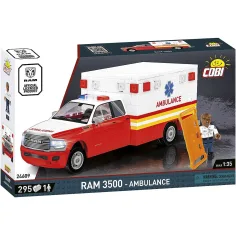 COBI: Dodge RAM 3500 camión de rescate juguete de construcción (24609)