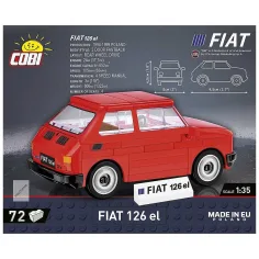 imagen de COBI: Fiat 126p el coche de construcción (24531) 2