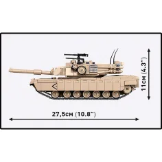 imagen de COBI: Fuerzas Armadas M1A2 Abrams juego de construcción (2632) 4