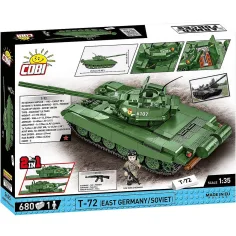 imagen de COBI: Fuerzas Armadas T-72 (Alemania del Este/Soviético) tanque de construcción (2625) 10