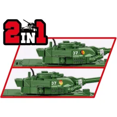 imagen de COBI: Fuerzas Armadas T-72 (Alemania del Este/Soviético) tanque de construcción (2625) 6