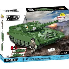 COBI: Fuerzas Armadas T-72 (Alemania del Este/Soviético) tanque de construcción (2625)