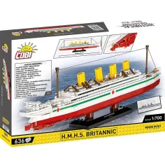 imagen de COBI: H.M.H.S. Britannic barco de construcción (1681) 2