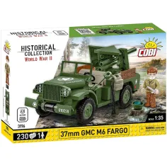 COBI: II Guerra Mundial 37mm GMC M6 Fargo juego de construcción (3116)