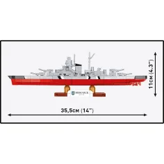 imagen de COBI: Juguete de construcción acorazado de la II Guerra Mundial Bismarck (4854) 4