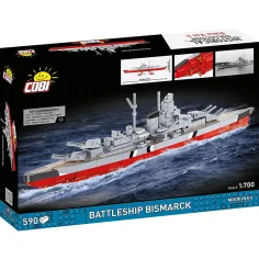 imagen de COBI: Juguete de construcción acorazado de la II Guerra Mundial Bismarck (4854) 5