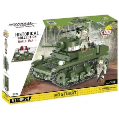 COBI: Juguete de construcción tanque M3 Stuart (3129)