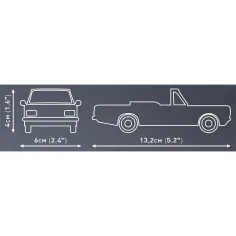 imagen de COBI: Opel Rekord C 1700 L convertible juego de construcción (24599) 4