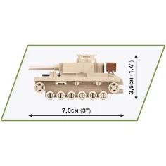 imagen de COBI: Panzer III Ausf. L tanque de guerra alemán juego de construcción (3090) 5
