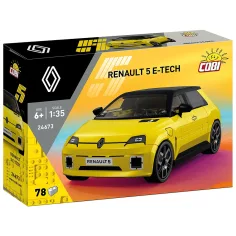 COBI: Renault 5 E-Tech coche amarillo juego de construcción (24673)