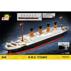 imagen de COBI: R.M.S. Titanic barco juego de construcción (1688) 2