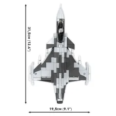 imagen de COBI: SAAB JAS 39 Gripen E avión de construcción (5820) 8