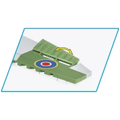 imagen de COBI: Spitfire Mk XVI Bubbletop juguete de construcción (5865) 4