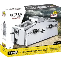 COBI: Sturmpanzerwagen A7V tanque de guerra alemán juego de construcción (3094)