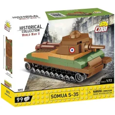COBI: tanque francés Somua S-35 juego de construcción (3093)